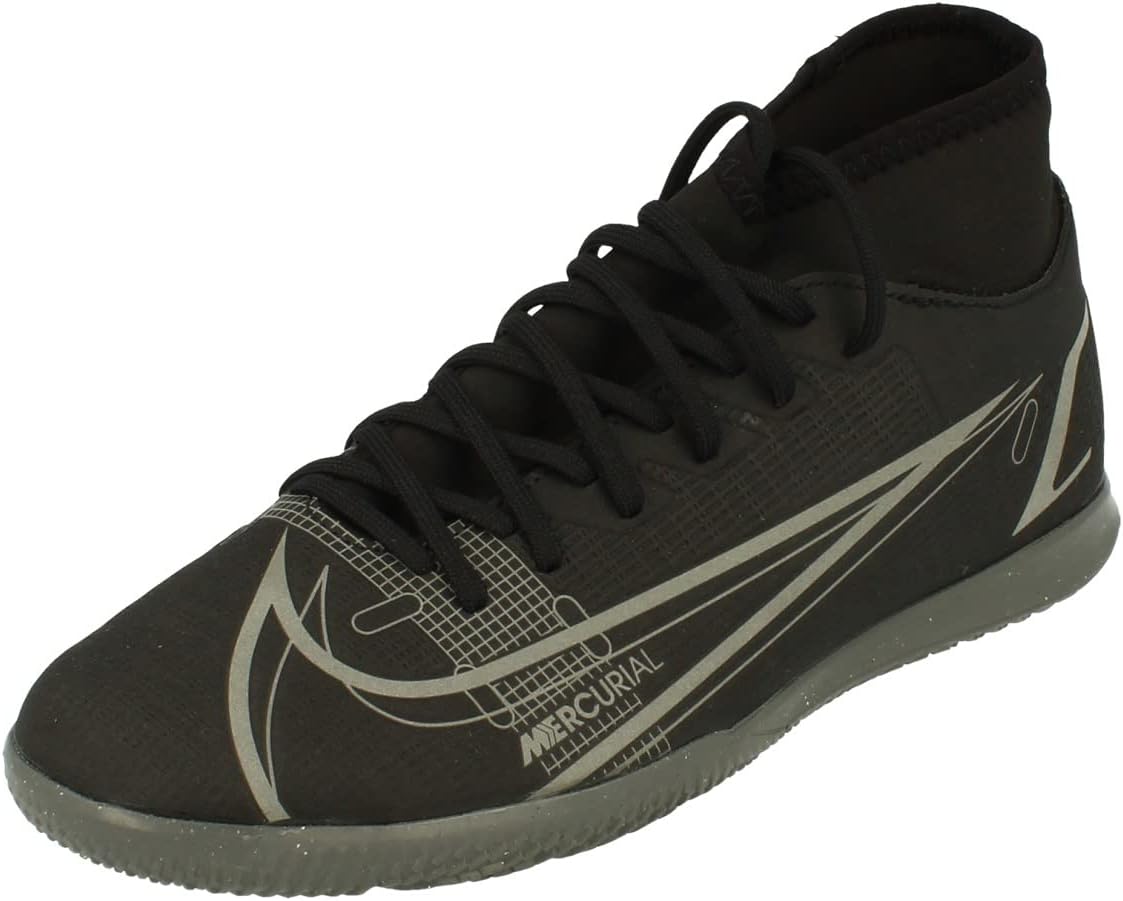 

Мужские кроссовки для футбола в помещении Nike, Black Black Iron Grey 004