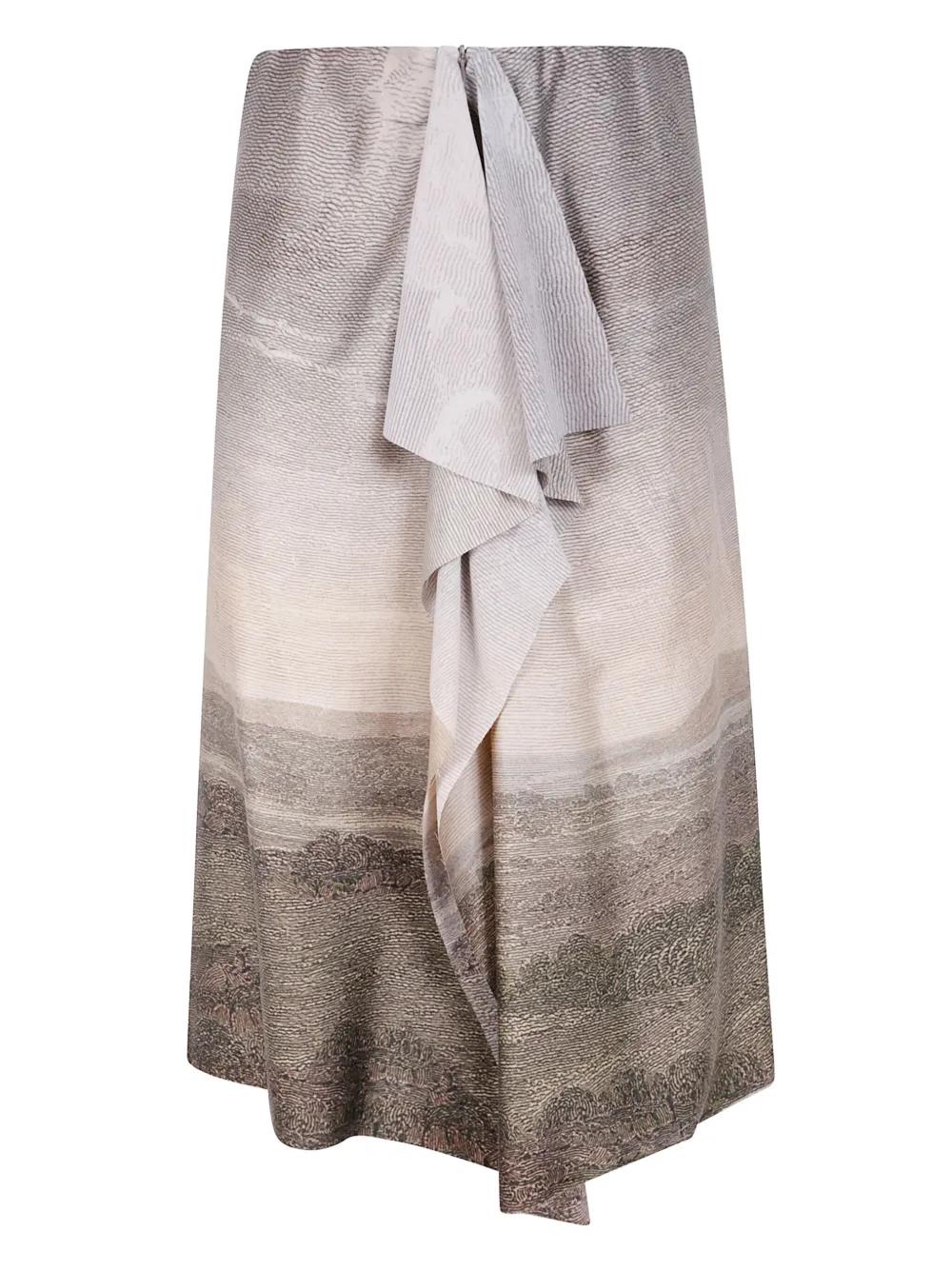 

Юбка Adastrgum с драпировкой Pierre-Louis Mascia, нейтральный