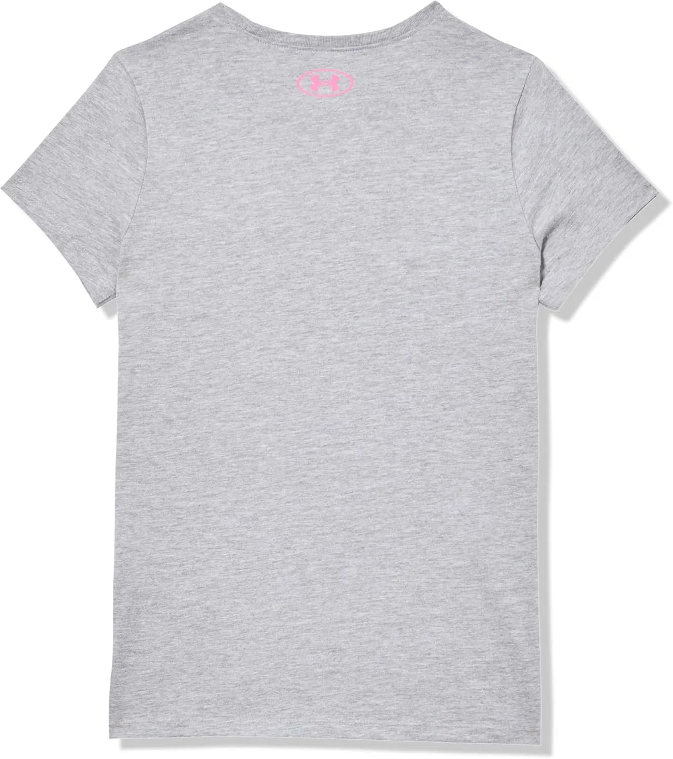 Футболка для девочек с графическим принтом Under Armour, Outdoor Collection, Mod Gray Stacked — фото 3