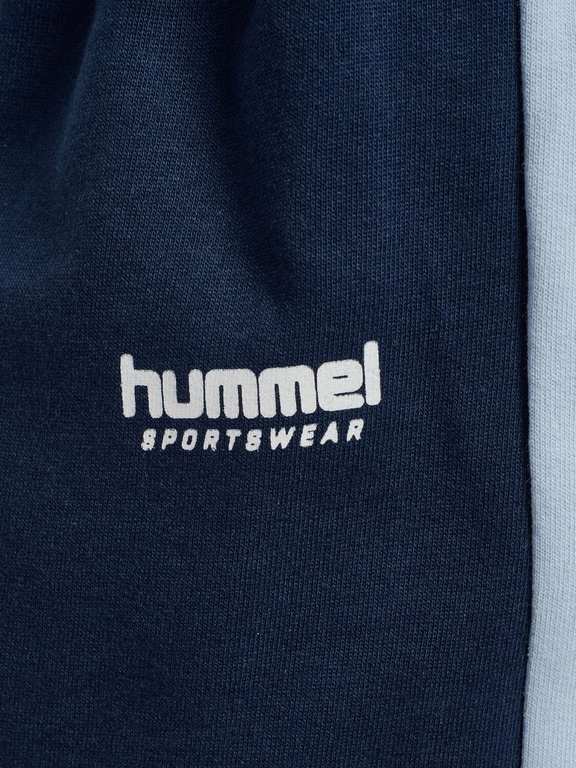 Hummel Брюки-чинос суженные в цвете Night Blue, Pastel Blue — фото 4