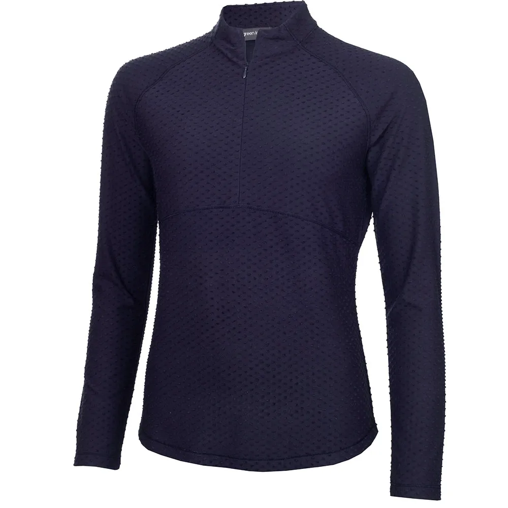 

Толстовка Green Lamb Meredith half zip, синий