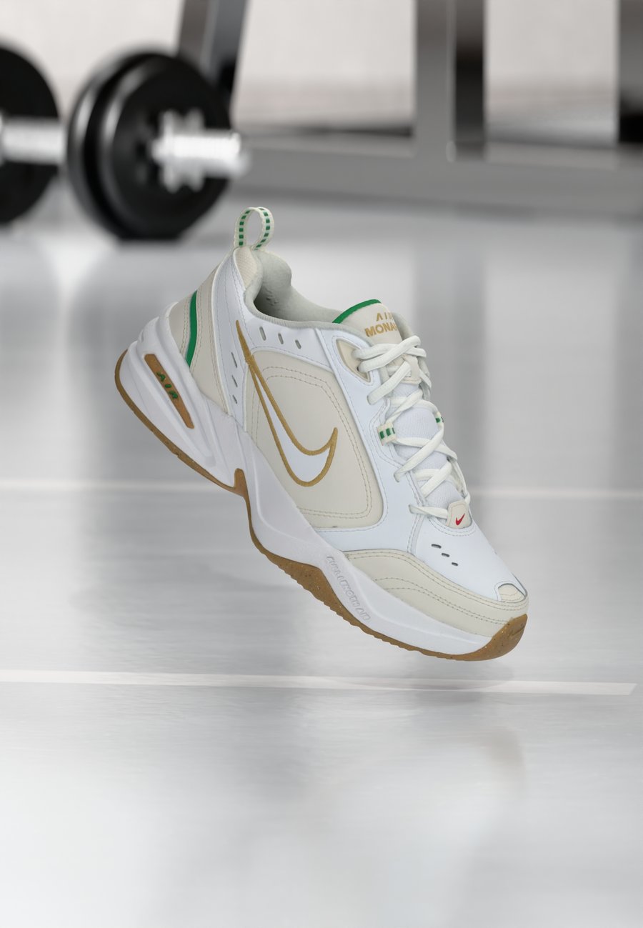 

Кроссовки Nike Performance AIR MONARCH IV, White/Metallic Gold-Coloured/Phantom/Lucky Green/Light Brown/White
