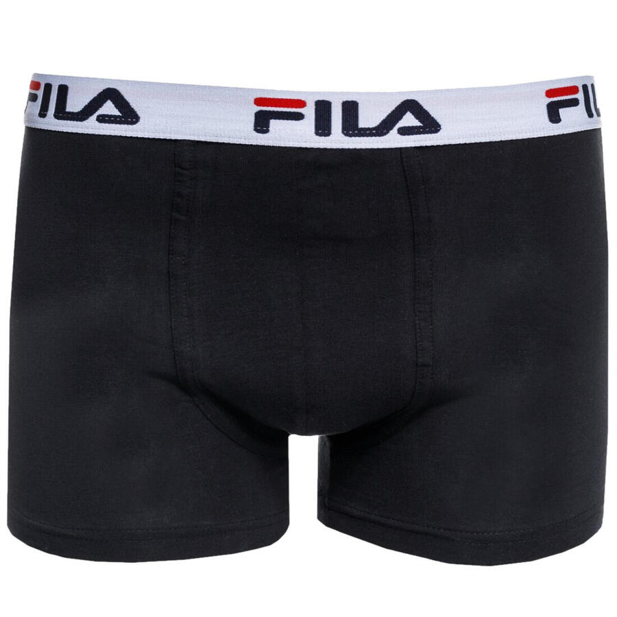 

Мужские боксёрские шорты Fila, чёрные, 2xl — комфорт и качество