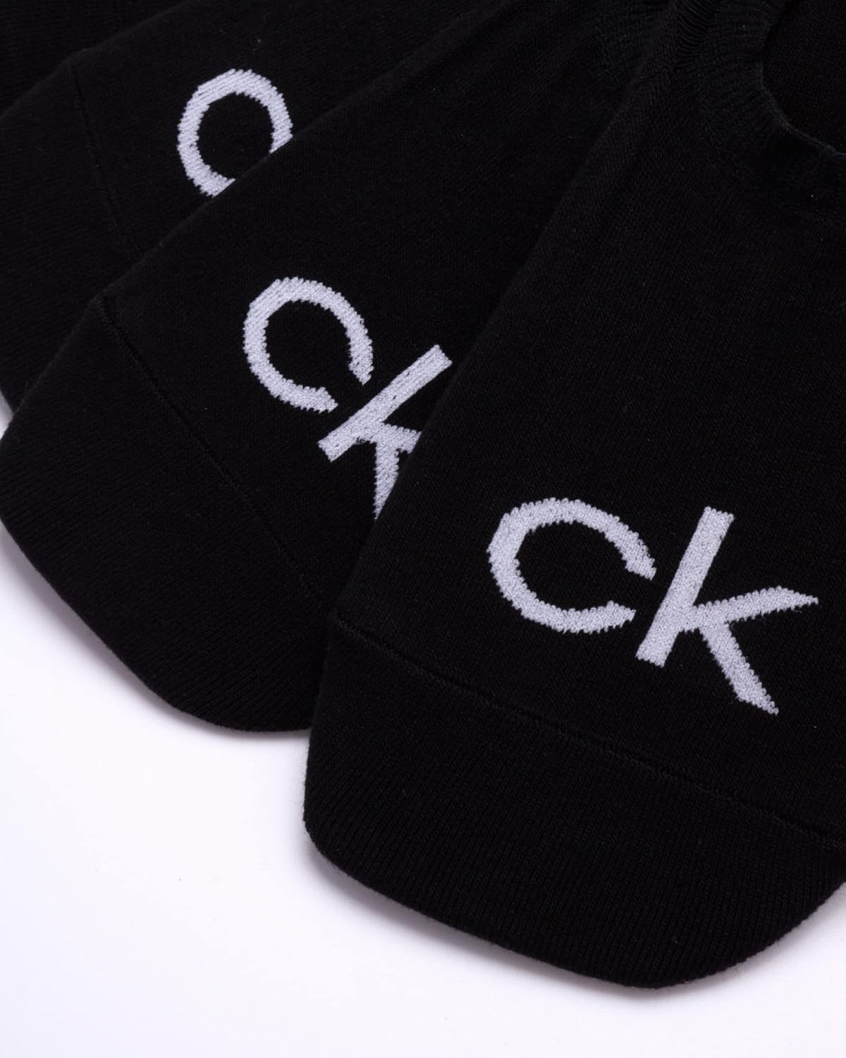 Мужские носки Calvin Klein No Show - 3 пары, мягкие, эластичные, с мягкой подкладкой, спортивные, повседневные, с низким вырезом, для мужчин, Black — фото 4