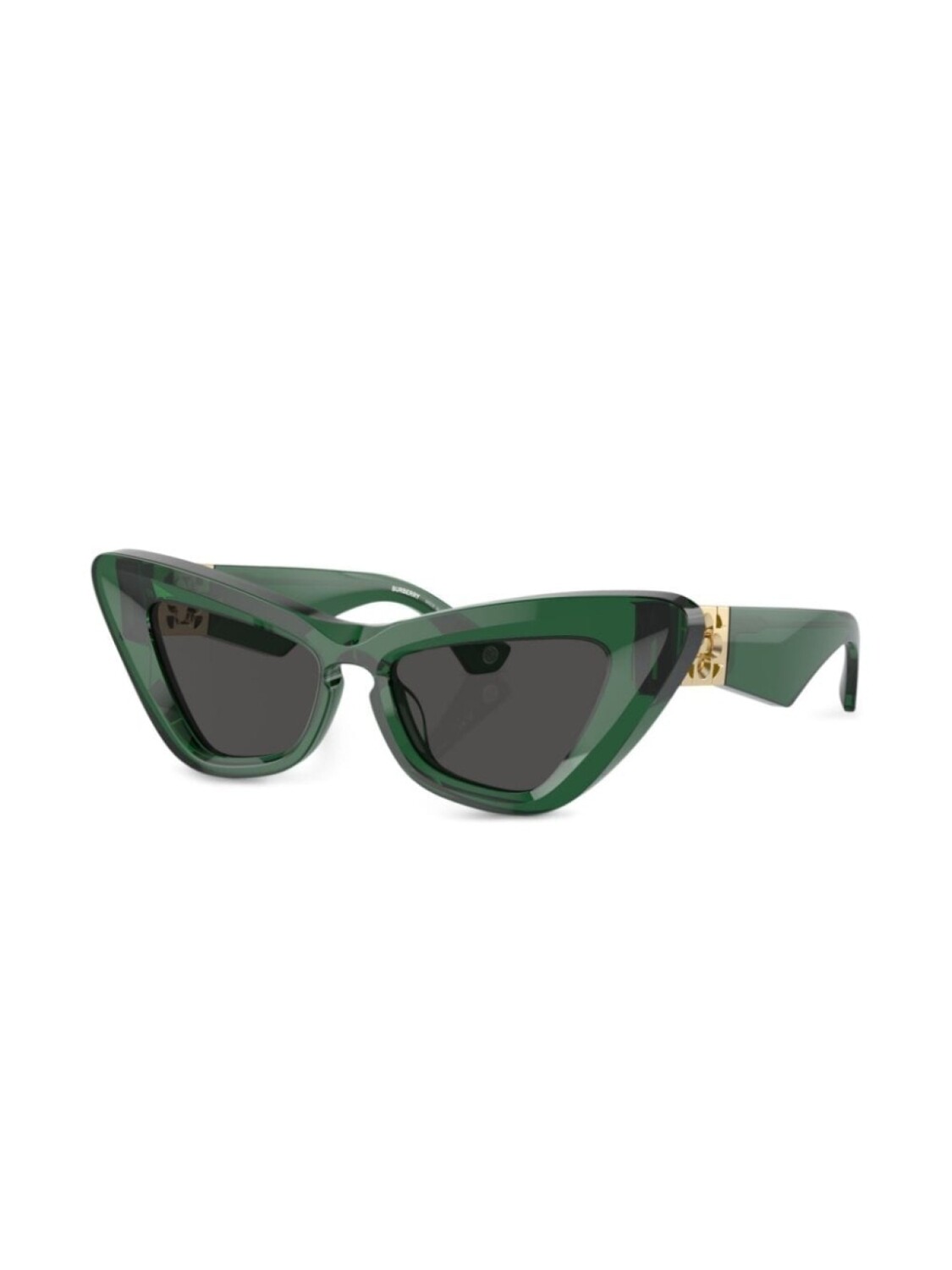 Солнцезащитные очки в оправе 'кошачий глаз' Burberry Eyewear, зеленый — фото 2