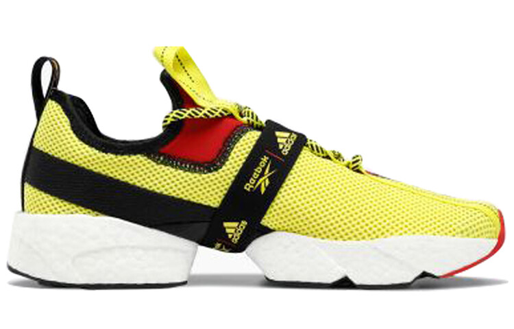 Reebok Sole Fury Boost Черный Hyper Green Красный — фото 2