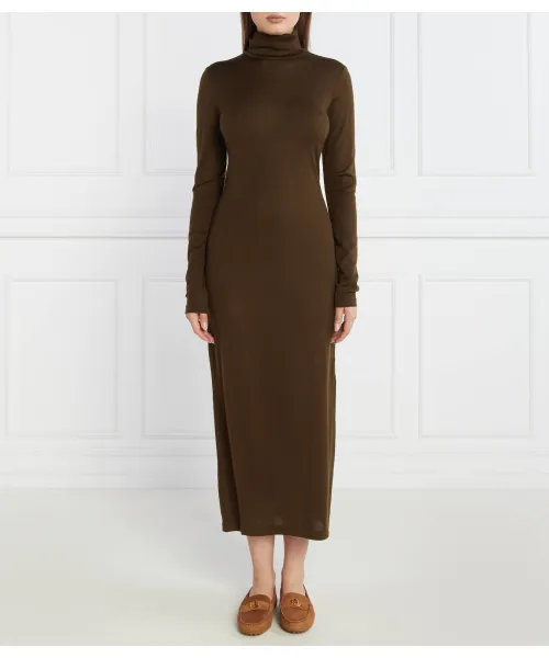 

Шерстяное платье Polo Ralph Lauren, коричневый