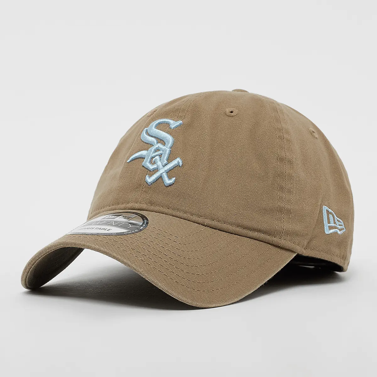 

Бейсболка New Era 9Twenty Neutral Washed MLB Chicago White Sox, бежевый