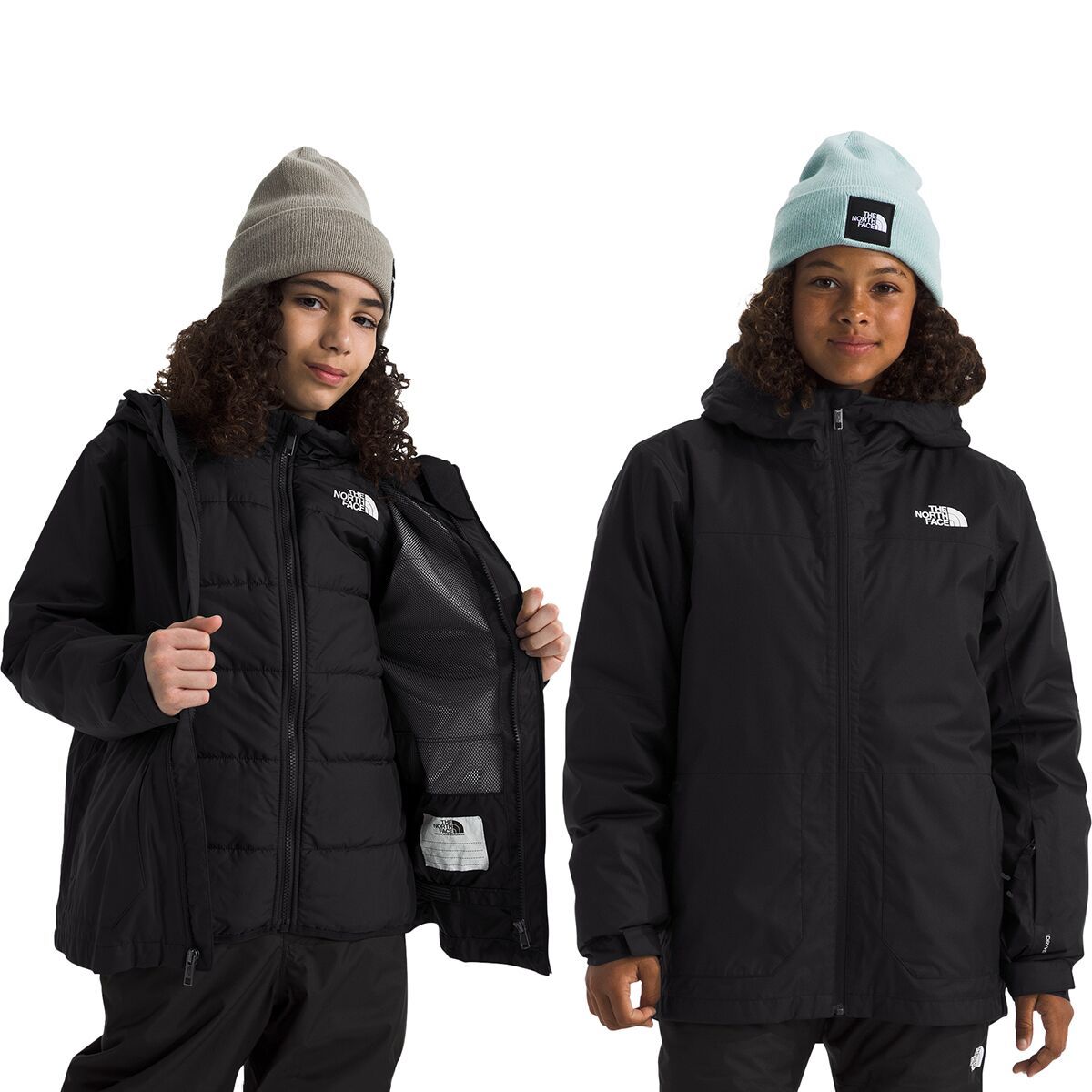 

Свободная триклиматическая куртка - детская The North Face, черный
