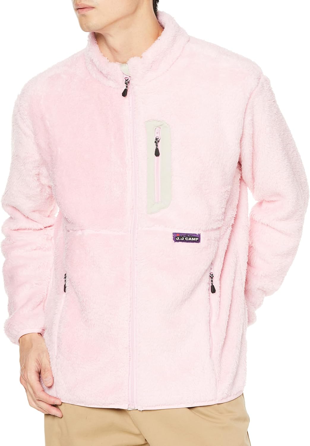 

Толстовка Боа из флиса Jj Camp, розовый