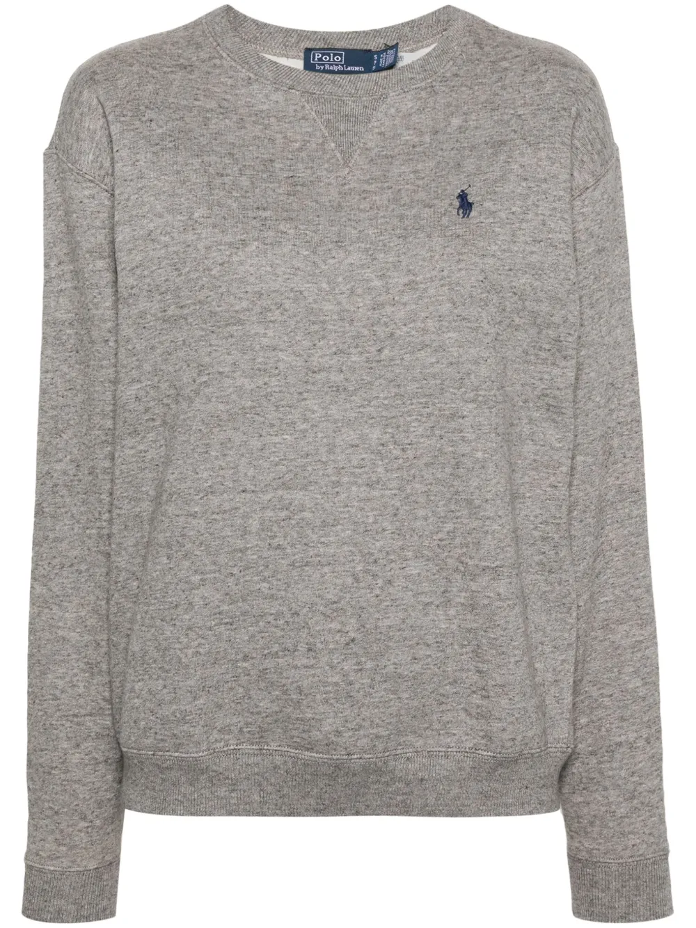 

Толстовка с вышитым логотипом POLO RALPH LAUREN, серый