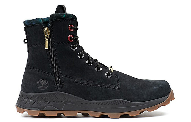Мужские уличные ботинки Timberland BROOKLYN Collection высокие на молнии, черный — фото 2