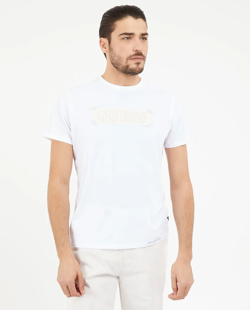 

Мужская футболка с коротким рукавом Guess, белый