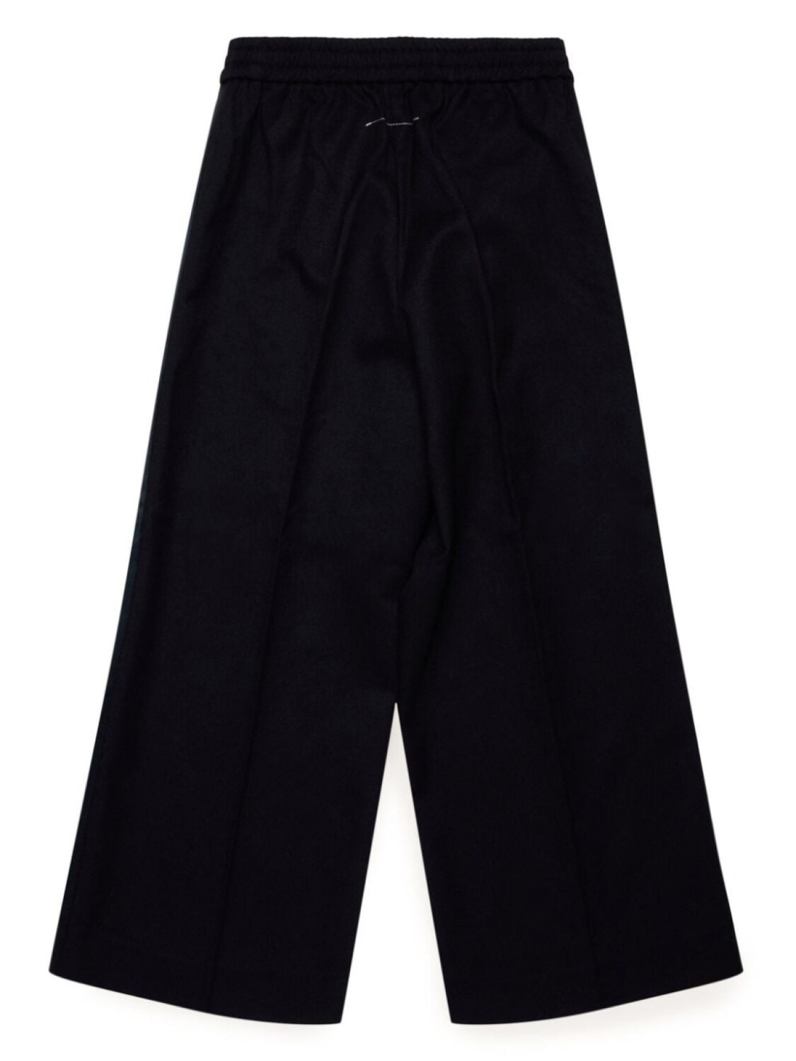 

MM6 Maison Margiela Kids широкие брюки с лампасами, черный