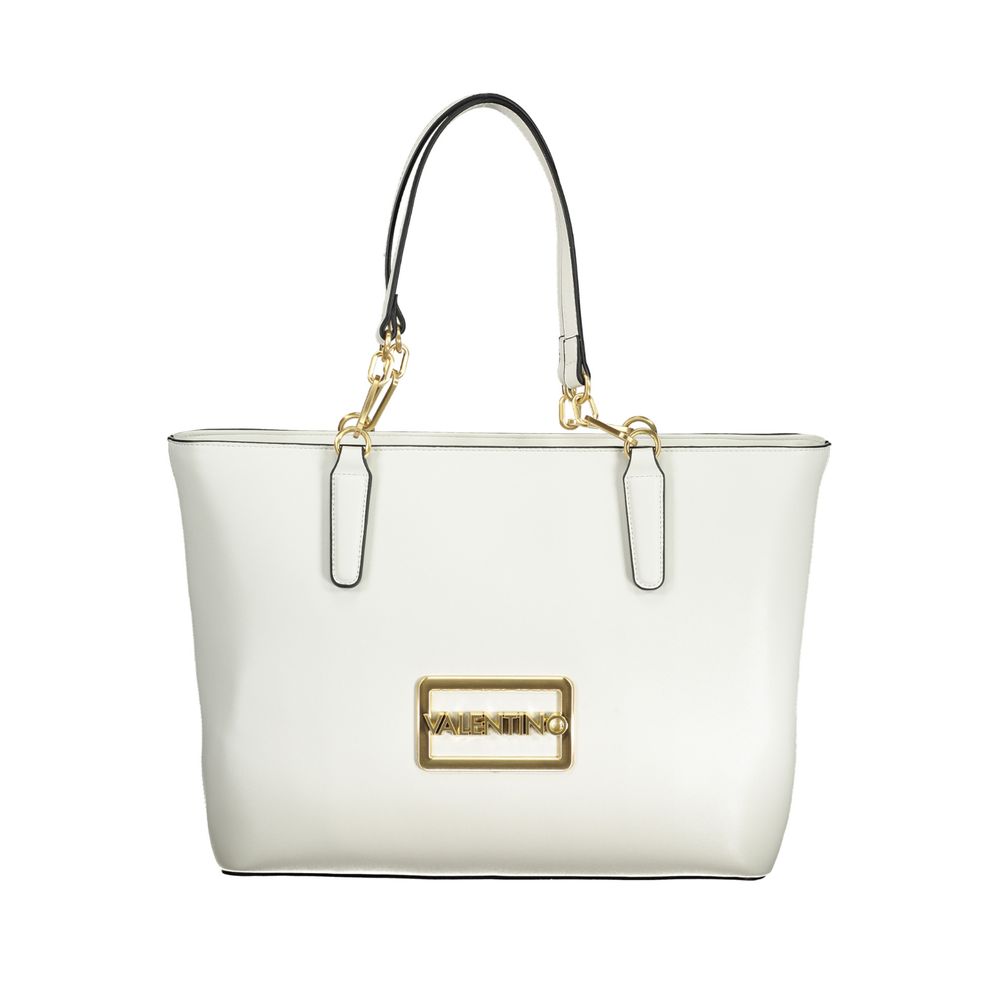 

Белая полиэтиленовая сумка Valentino Bags
