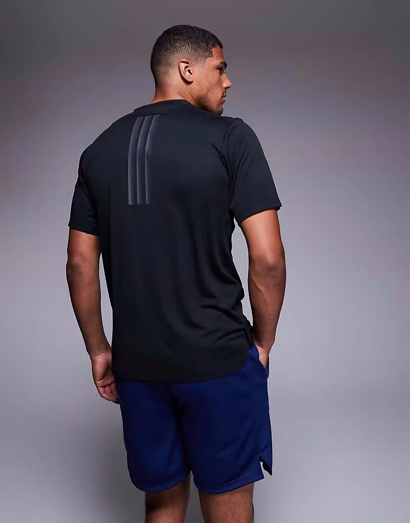 Adidas performance Футболка Adidas Training Power черного цвета — фото 2