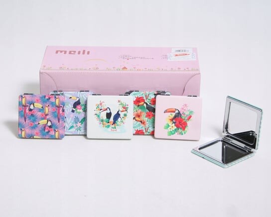 

Складное карманное зеркало для сумочки Toucan Midex, белый