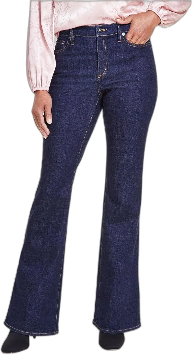 

International Concepts Женские джинсы с высокой посадкой и расклешенным низом