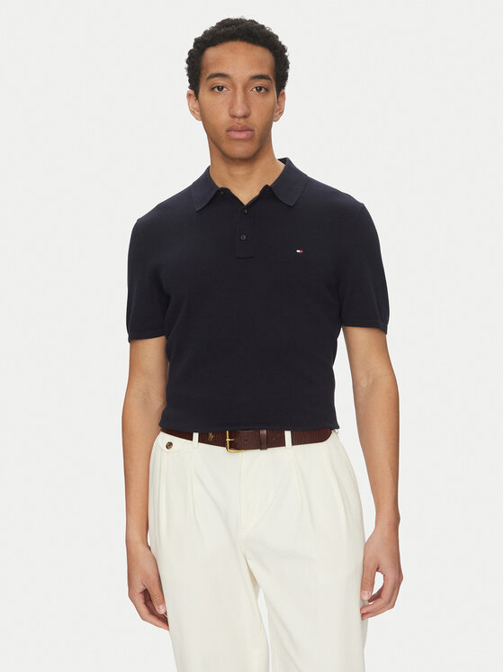

Рубашка поло стандартный крой Essential MW0MW37396 Tommy Hilfiger, синий