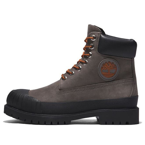 

Кроссовки 6 premium rubber toe waterproof boot 'grey' Timberland, серый