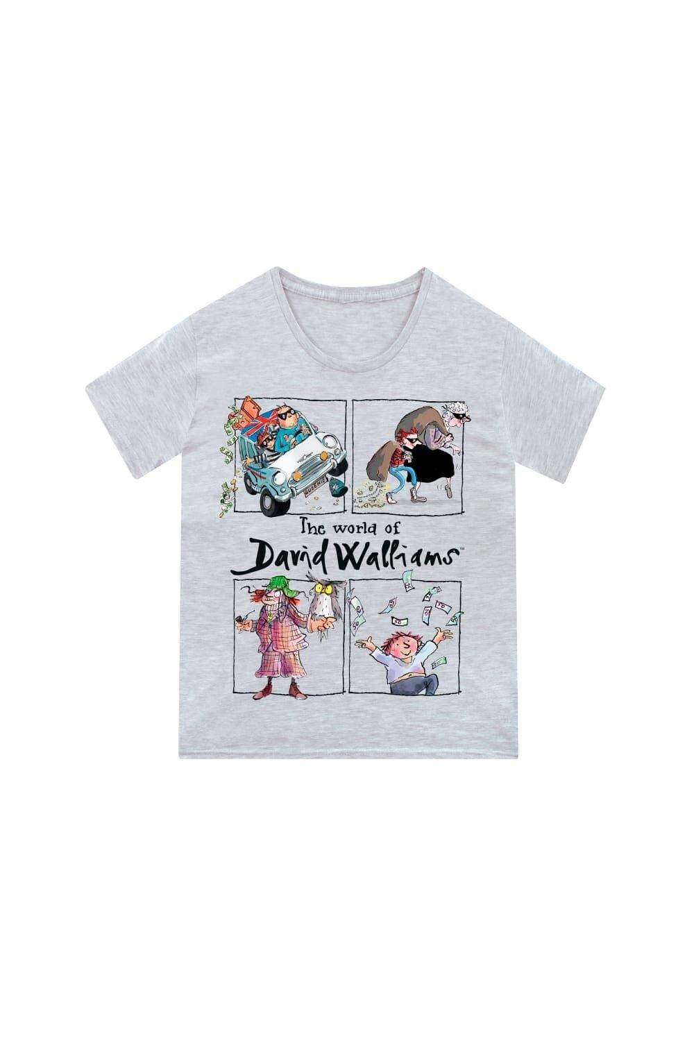

Футболка с Всемирным днем ​​книги The World of David Walliams, серый