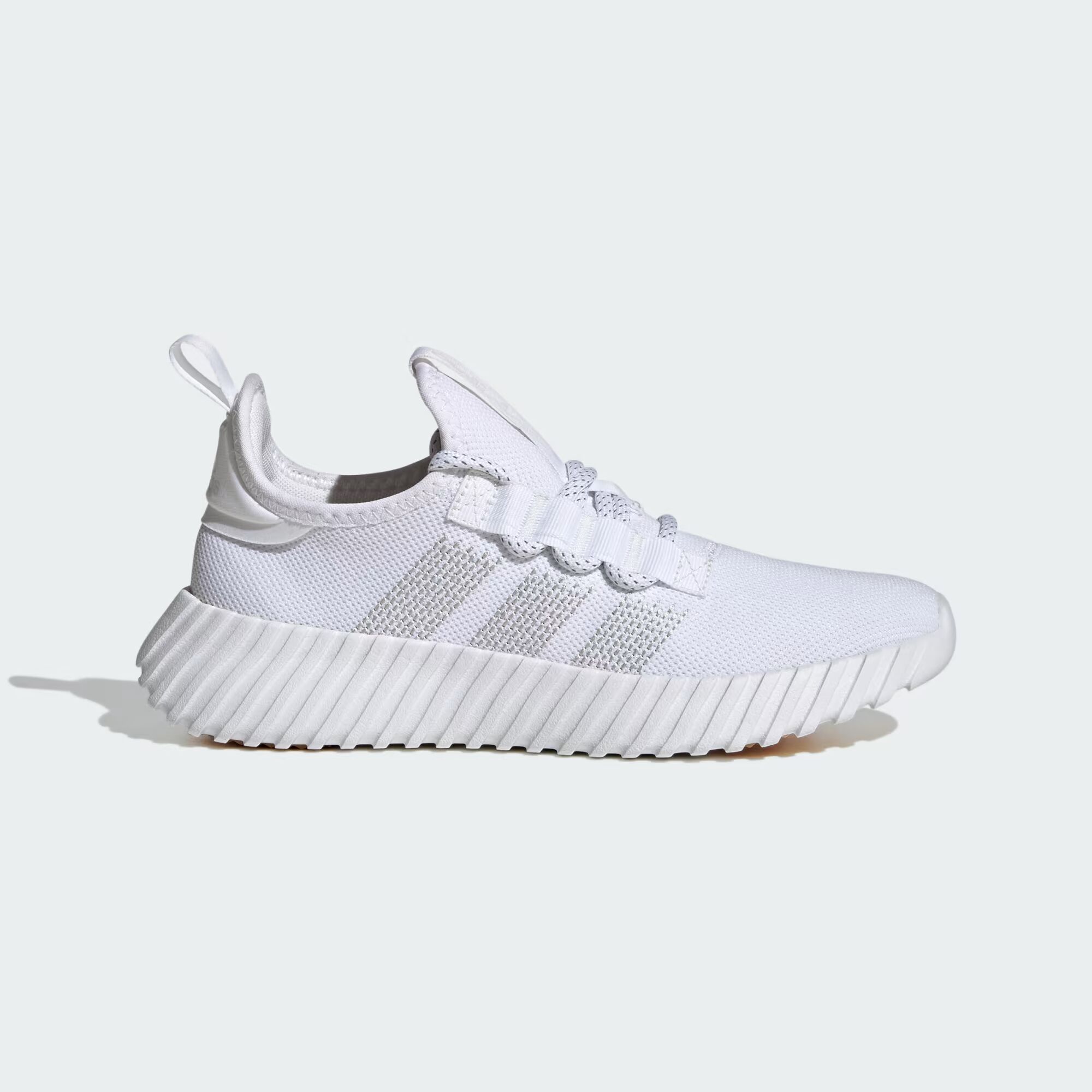 

Кроссовки Каптир Флоу Adidas, цвет Cloud White/Crystal White/Zero Metalic