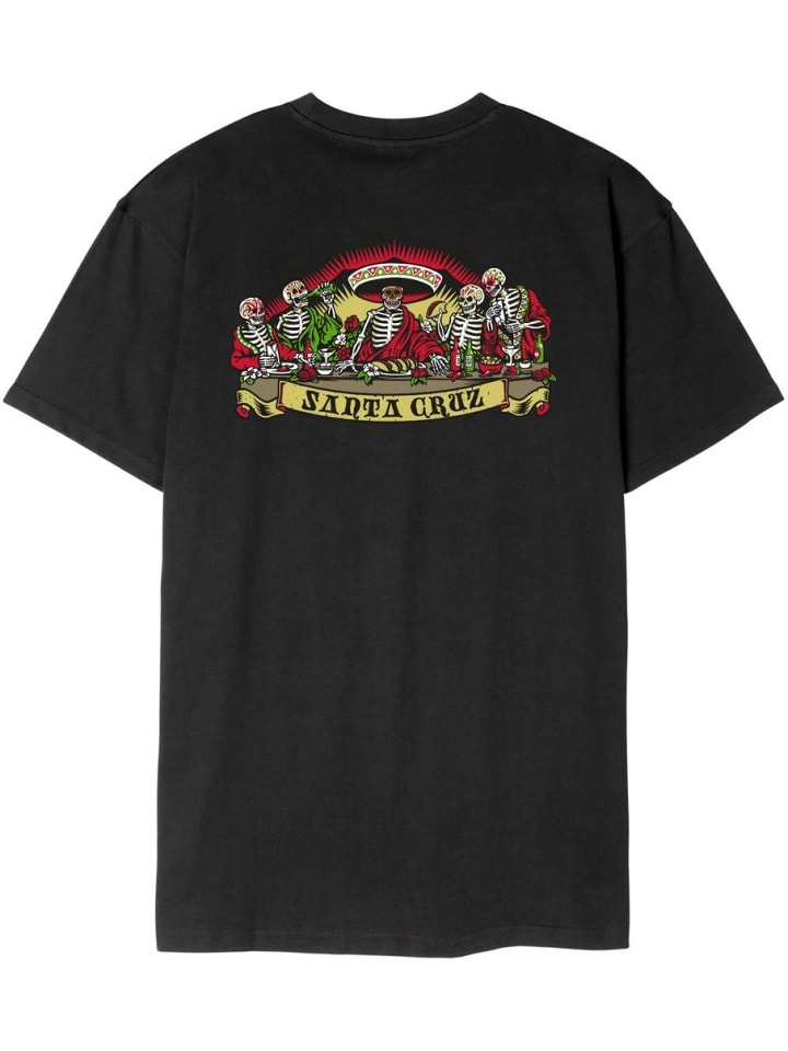 

Футболка Guzman Dead Diners T-Shirt черного цвета Santa Cruz, Черный, Футболка Guzman Dead Diners T-Shirt черного цвета Santa Cruz