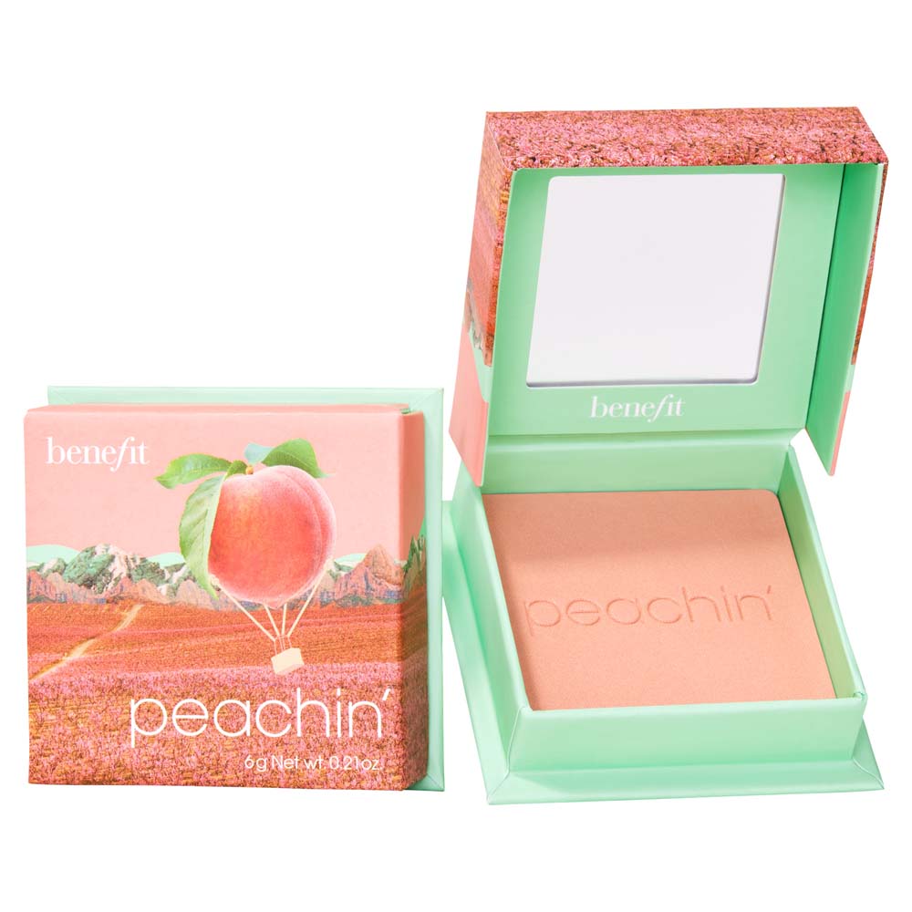 

Золотисто-Персиковые румяна peachin wanderful world blush powder Benefit Cosmetics, вес 6 гр.