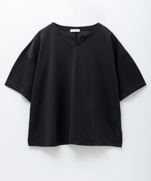 

Футболка с вырезом-капелькой, влагоотводящая, быстросохнущая, с защитой от УФ-излучения NAVY, синий