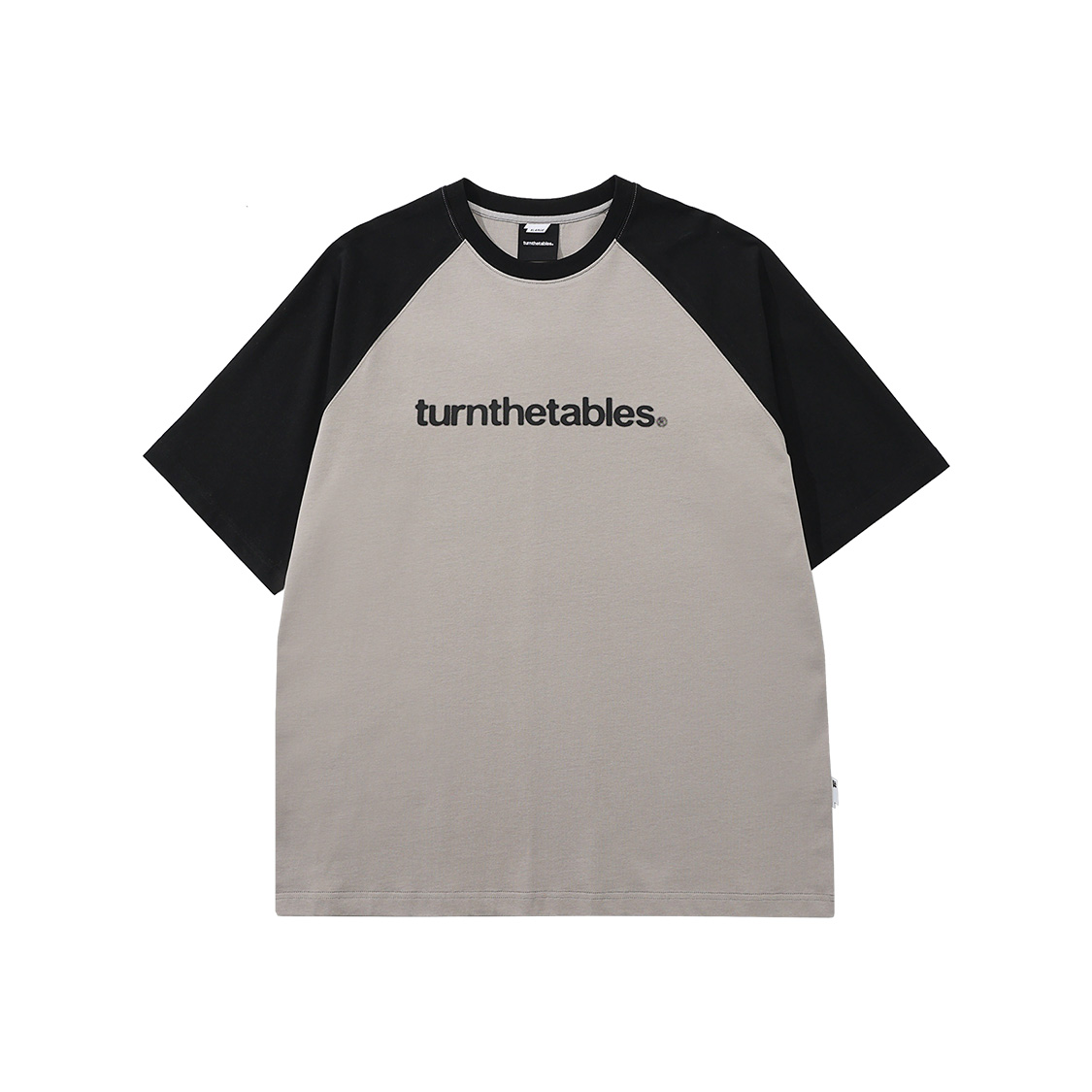 

Футболка унисекс TURNTHETABLES, черный/серый