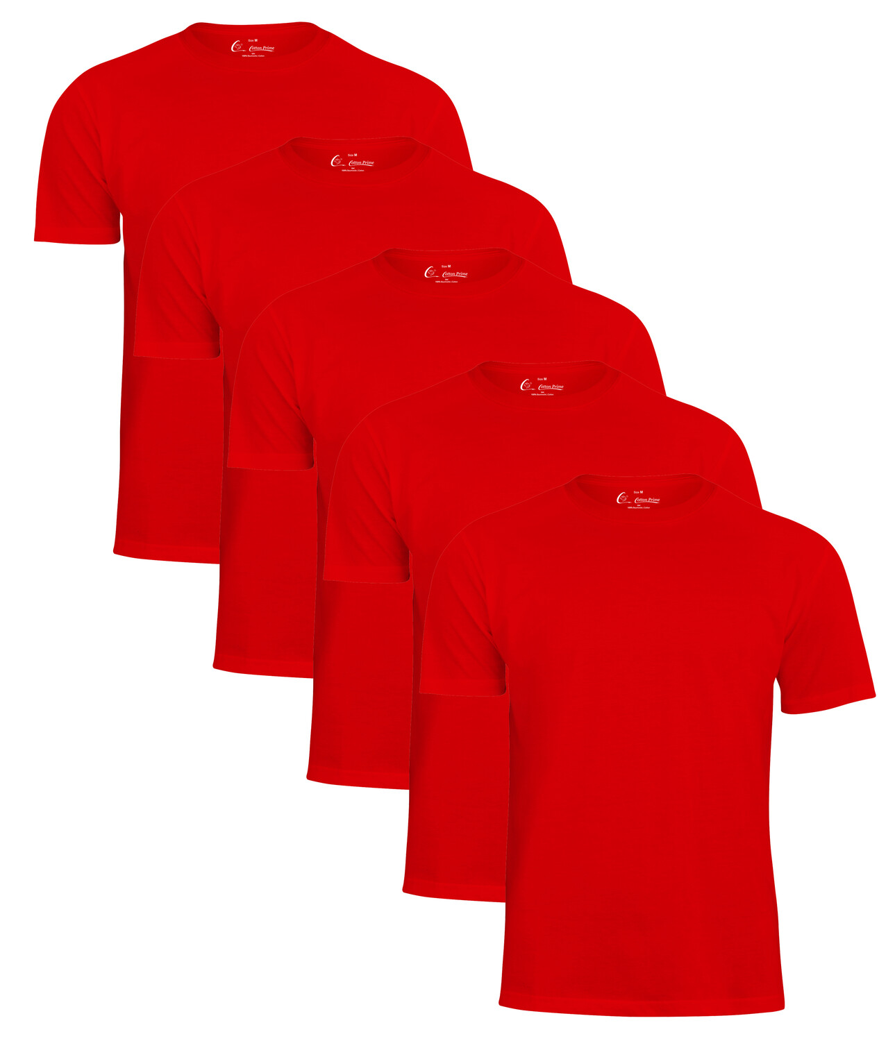 

Футболка Cotton Prime O Neck Tee, красный