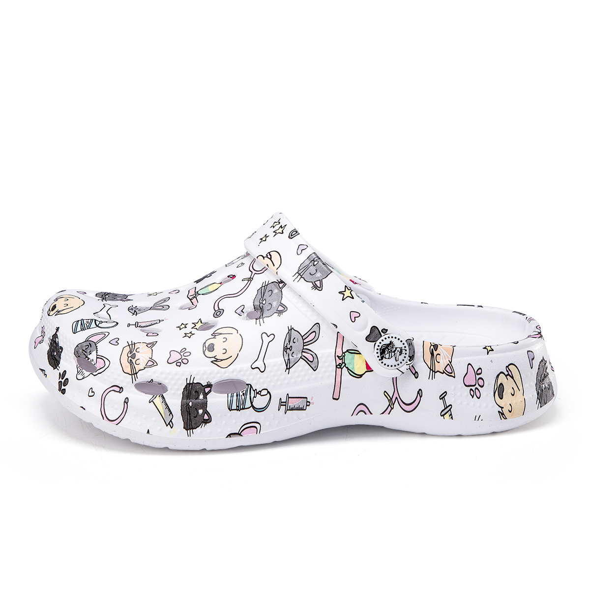 

Противоскользящие амортизирующие сандалии для детей и подростков SHIBU, белый