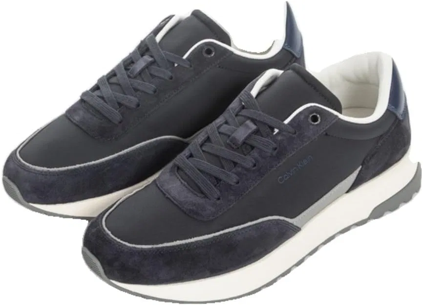 Кроссовки Calvin Klein Low Top Lace Up Repr, 02P, 40 EU 02P - Rock Ridge Medieval Forest Black 40 — фото 2