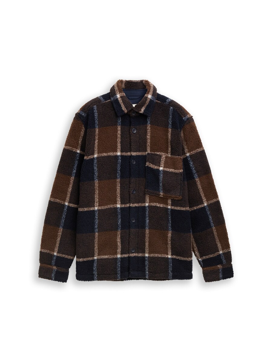 

Куртка классического кроя для межсезонья TOM TAILOR, коричневый/шоколадный