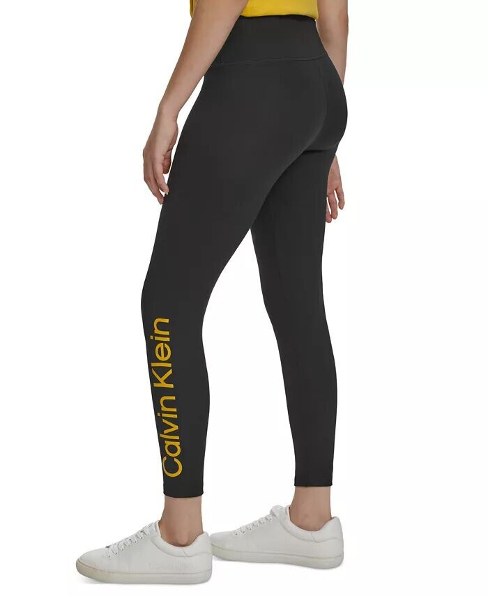 

Женские леггинсы 7/8 с высокой посадкой Calvin Klein, зеленый