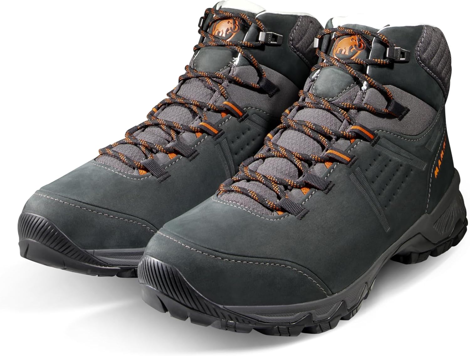 Мужские походные ботинки Mammut Blackfin III Mid DT, черный/красный — фото 3