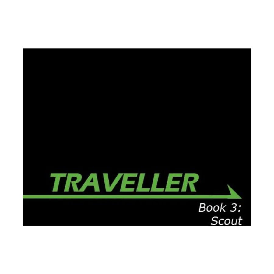 

Book 3 - Scout, Traveller (Mongoose 1st Edition) - Book Series, мягкая обложка