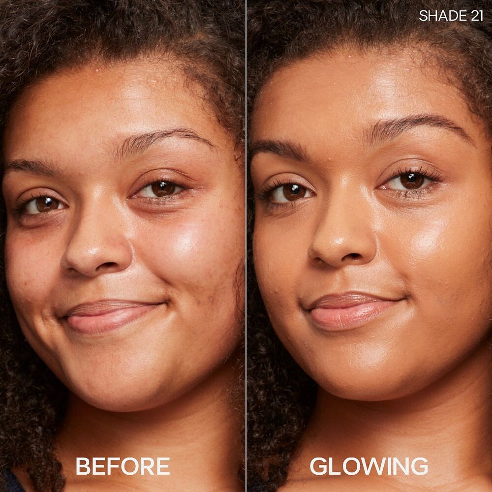 Тональная основа Saie Glowy Super Skin Tint с гиалуроновой кислотой, 35 — фото 2