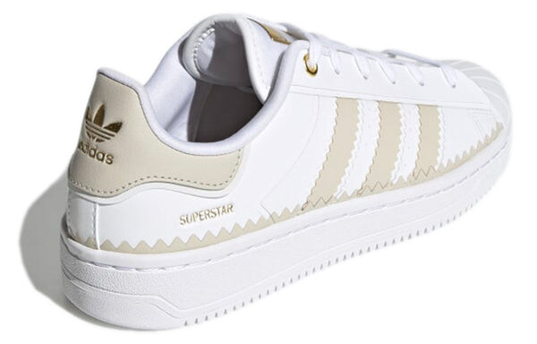 Кроссовки суперзвезда от технологий Adidas, белый — фото 4