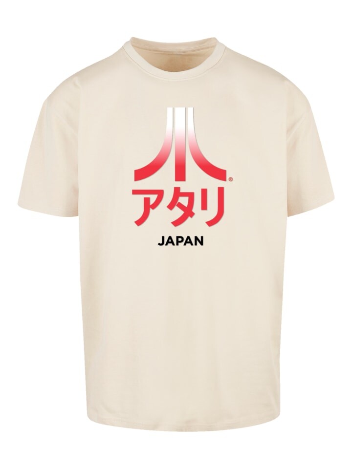 

Футболка F4NT4STIC Oversize T-Shirt Atari Japan Retro Arcade Games, песочный