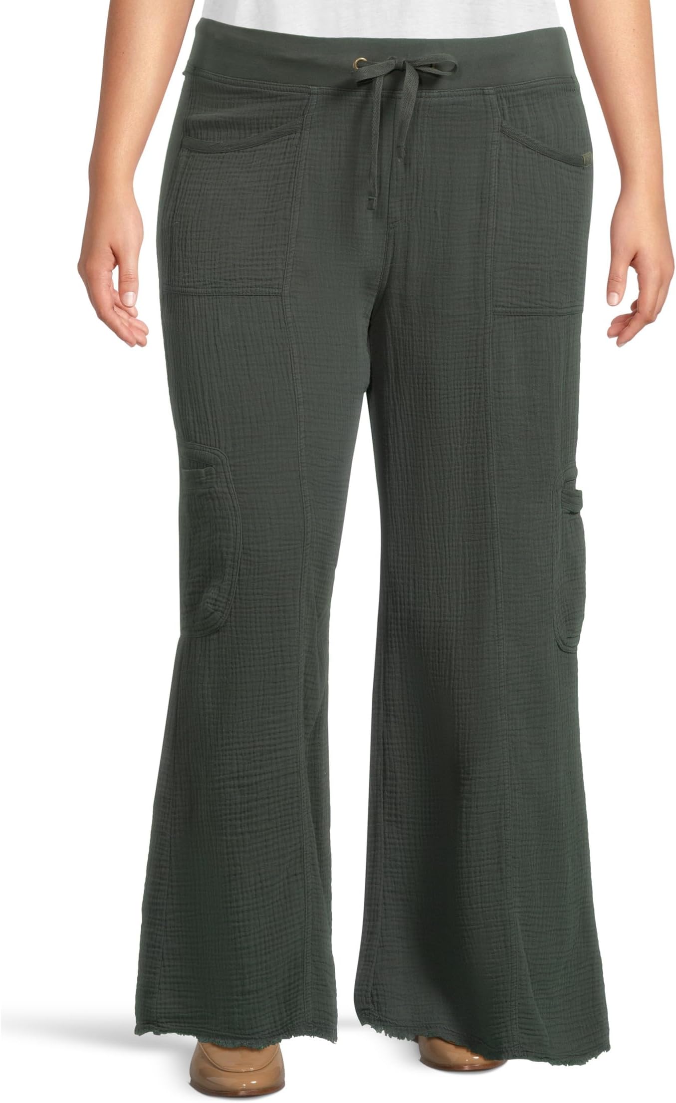 

Брюки XCVI Rizal Wide Leg, цвет Silken Pine