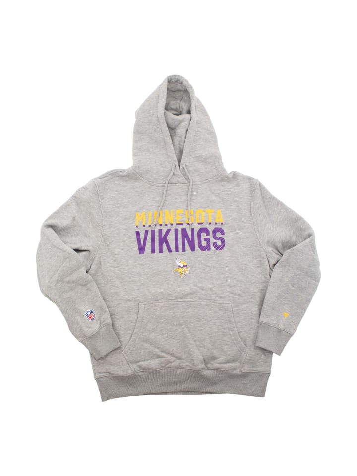 

Толстовка NFL Minnesota Vikings серого цвета FANATICS