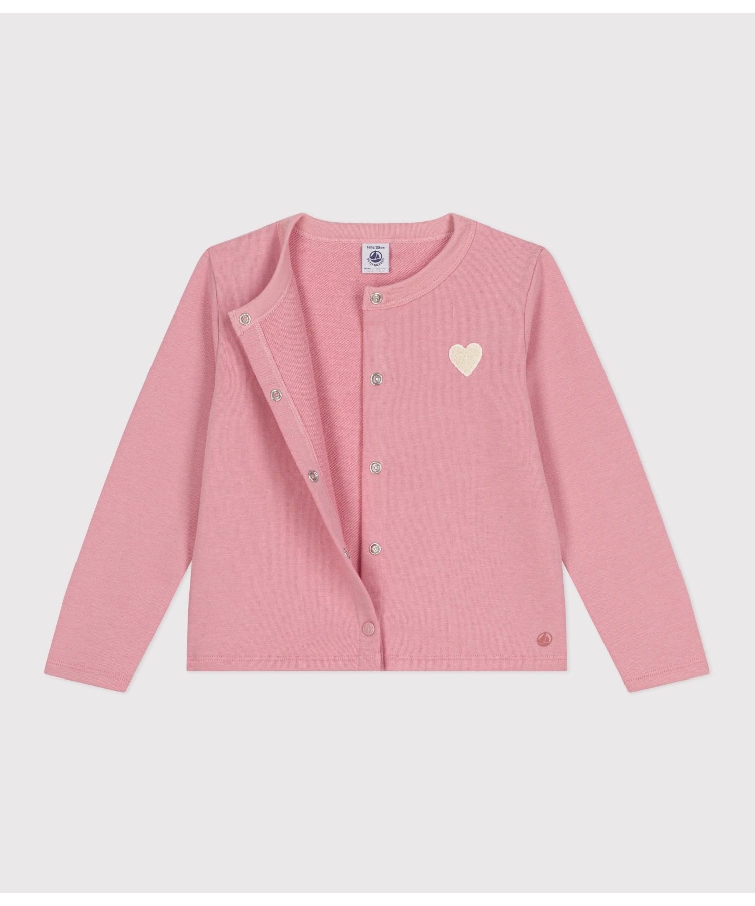 Кардиган PETIT BATEAU, Light Pink — фото 2