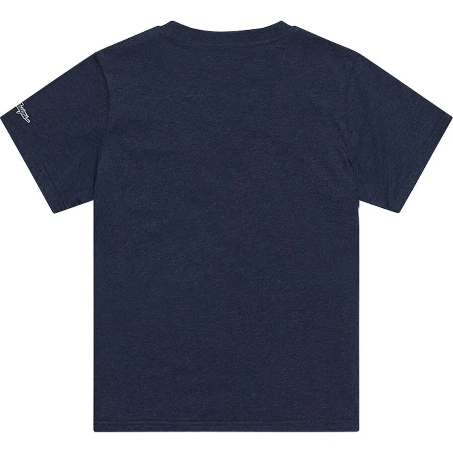Футболка с молодежным значком Troy Lee Designs, Navy Heather — фото 2