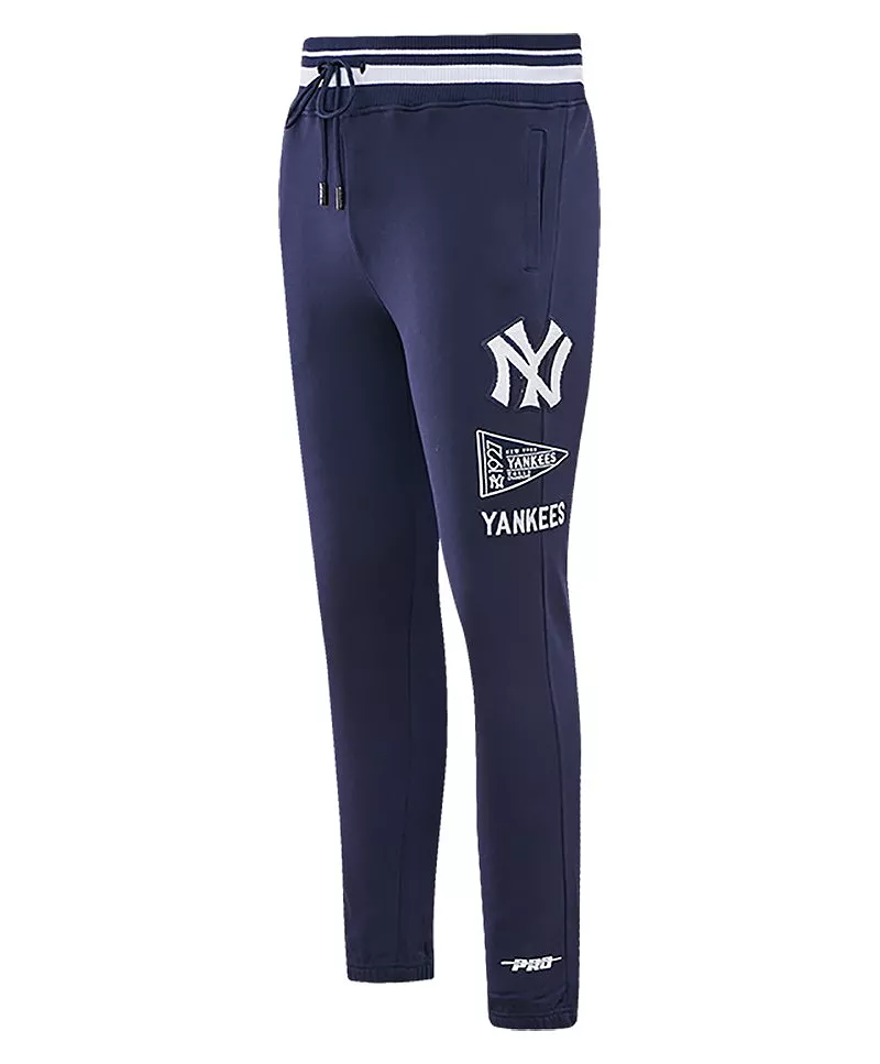 

Мужские флисовые спортивные штаны в стиле ретро Pro Standard New York Yankees, темно-синий