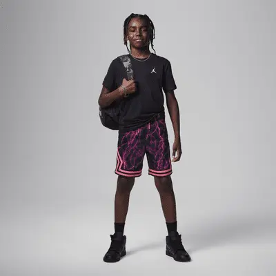 Футболка Jordan Big Kids' Jumpman Air Embroidered T-Shirt, черный — фото 4