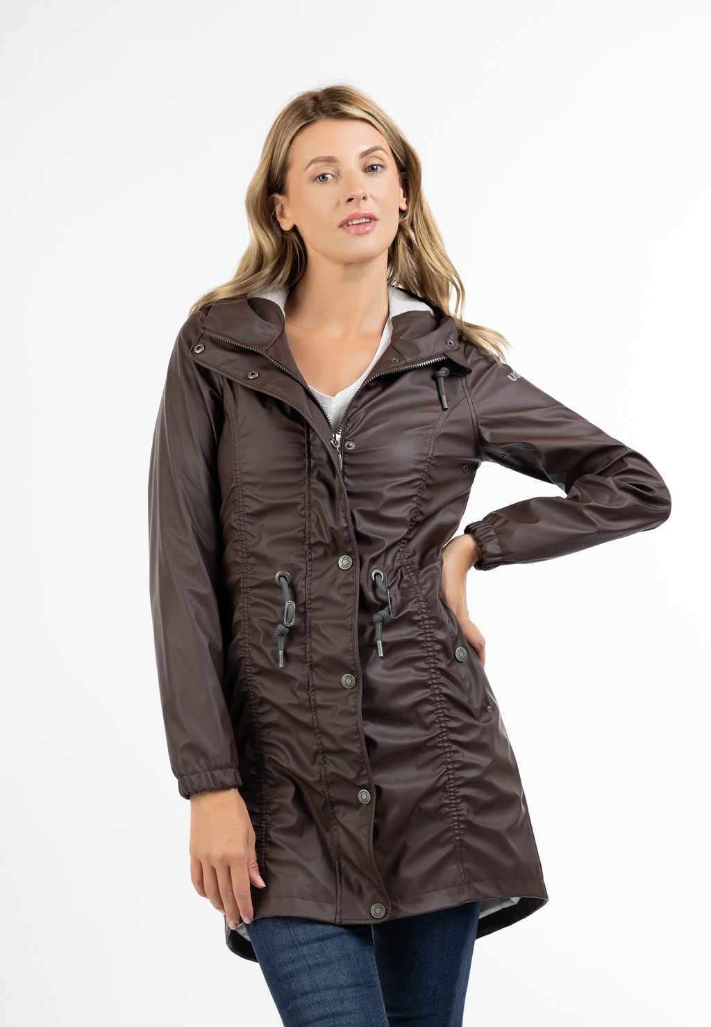 

Водонепроницаемая куртка Parka usha, темно-коричневый