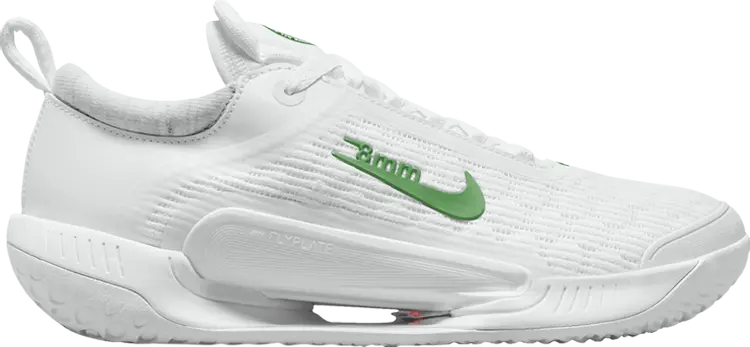 Кроссовки Wmns NikeCourt Zoom NXT HC 'White Kelly Green', белый