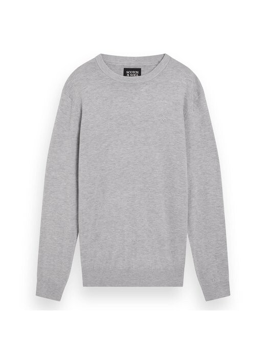 

Вязаный свитер Scotch & Soda, серый