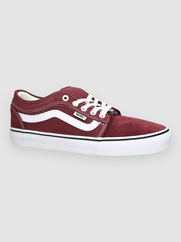 

Кеды Vans Skate Chukka Low Sidestripe Skateschuhe, burgundy/white